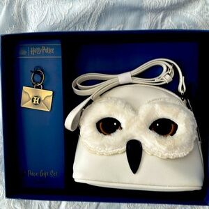 NEW in box Harry Potter Hedwig crossbody bag and interchangeable charms